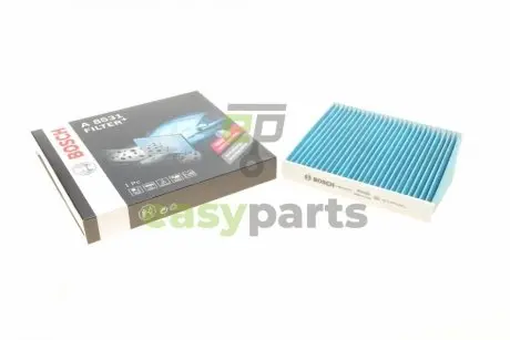Фільтр салону Fiat Panda/500/500e 06- (вугільний/антиалергенний) BOSCH 0986628531 (фото 1)
