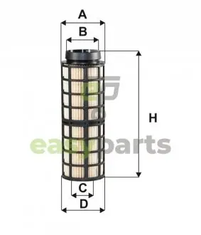 Фільтр паливний Iveco Daily VI 2.3/3.0D 14- WIX FILTERS WF8527