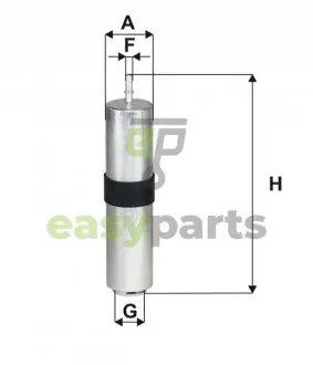 Фільтр паливний BMW 2 (F44/F45/F46)/X1 (F48) 1.5D-2.0D B37/B47 14- WIX FILTERS WF8525