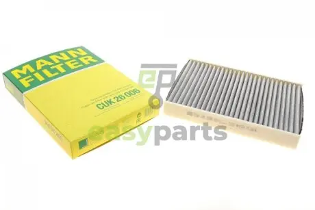 Фільтр салону VW Up/Load Up 11- (вугільний) MANN CUK26006