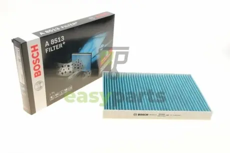 Фільтр салону Audi A4/A6 1.6-4.2 97- (вугільний/антиалергенний) BOSCH 0986628513 (фото 1)