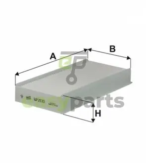 Фільтр салону BMW 1 (F40)/X2 (F39) 18-/2 (F44-F46)/X1 (F48)/i3 (I01)/Mini Couper 16- (к-кт 2 шт) WIX FILTERS WP2130