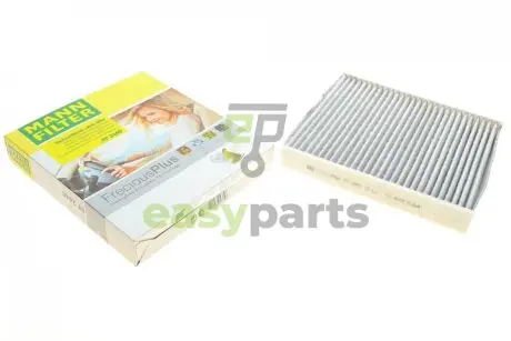 Фільтр салону Ford Focus II/Volvo C30/C70 II/S40 II/V50 04-13 (вугільний/антибактеріальний) MANN FP2440