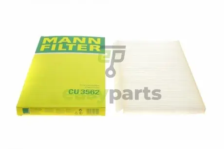 Фільтр салону Audi A6 94-97 (+AC) MANN CU3562