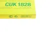 Фільтр салону Toyota Yaris 99-05/Rav4 00-06/Subaru Legacy/Outback 08-09 (вугільний) MANN CUK1828 (фото 5)