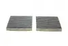 Фільтр салону BMW X3 (F25)/X4 (F26) 2.0/3.0D 10-18 (вугільний) (к-кт 2 шт.) BOSCH 1987432542 (фото 4)