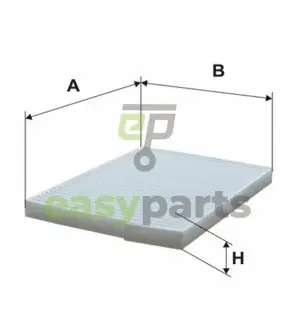 Фільтр салону WIX FILTERS WP2004