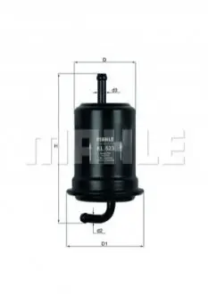 Фильтр топлива MAHLE / KNECHT KL523