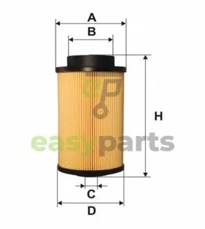 Фільтр паливний MAN Bus/Neoplan D2066/D2676/D0836 4.6D-11.0D 06- WIX FILTERS 95042E