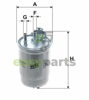 Фільтр паливний Fiat Doblo 1.9D 01-/Punto 1.9D 00-09 WIX FILTERS WF8262