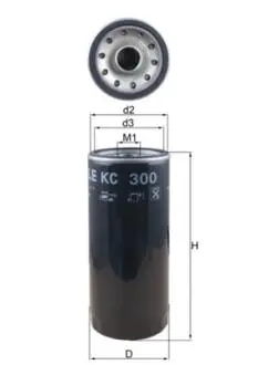 Фильтр топлива MAHLE / KNECHT KC300