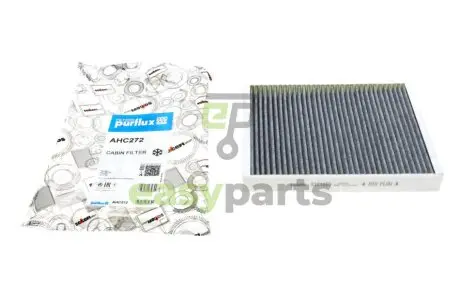 Фільтр салону Citroen C5/Peugeot 407 04- (вугільний) Purflux AHC272