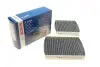 Фільтр салону Citroen C3/C4/Peugeot 207/208 09- (вугільний) К-кт 2 шт. BOSCH 1987432436 (фото 1)