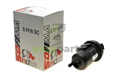 Корпус фільтра паливного Opel Agila/Combo/Corsa 1.3CDTI/Suzuki Swift/Ignis 1.3DDiS 03- (OE line) SOFIMA S5116GC