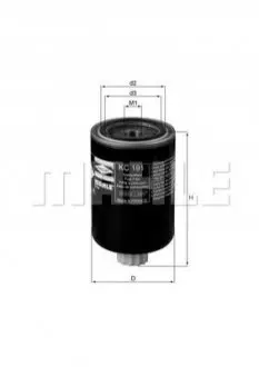 Фильтр топливный Mahle MAHLE / KNECHT KC191
