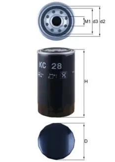 Фільтр палива MAHLE / KNECHT KC28