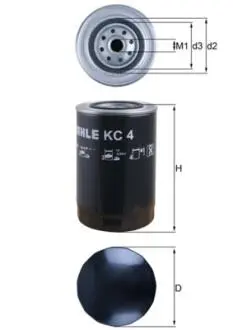 Фильтр топлива MAHLE / KNECHT KC4