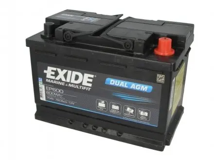 Фото акумулятор EXIDE EP600 Акумулятор EXIDE EP600