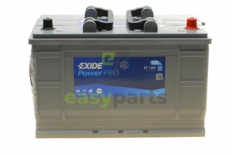 Акумуляторна батарея 120Ah/870A (349x175x235/+R/B1) PowerPro EXIDE EF1202