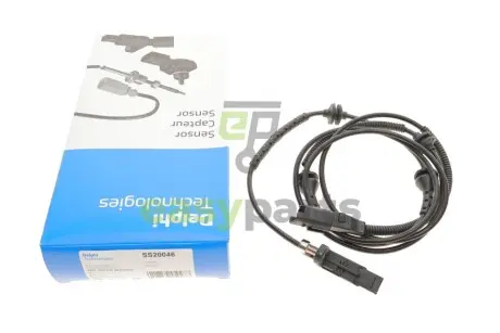 Датчик ABS (задній) Citroen C6/Peugeot 407 04-10 Delphi SS20046