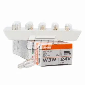 Автолампа W3W 24V 3W W2.1x9.5d OSRAM 2841