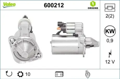 Стартер Valeo 600212
