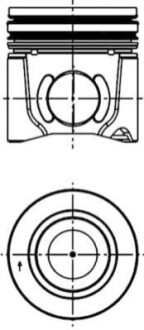 Поршень KOLBENSCHMIDT 41077610 (фото 1)