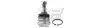 Кульова опора передня нижня Mitsubishi Galant 83-92,Colt/Lancer 84-91 APLUS 11167AP (фото 1)