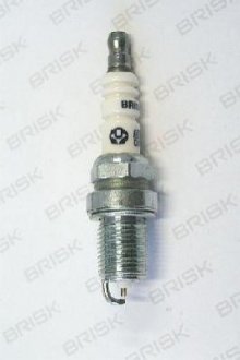Свічка запалювання 2110-12/1117-19/2170-72/Ланос (16кл) інж (зазор 0,7 мм) з резистором (п/газ) (1шт) (кратно 4) SILVER BRISK DR15YS