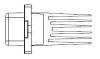Резистор електровентилятора обігрівача для А/м Hyundai Solaris I (10-)/KIA Rio III (10-) (auto A/C) LUZAR LFR 0814 (фото 3)