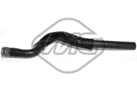 Патрубок радиатора печки Citroen Berlingo, C4 / Peugeot 307, 308 Partner 1.6HDI (08-) нижний Metalcaucho 09191