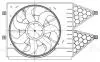 Електровентилятор охолодження з кожухом для а / м VW Polo (10-)/(20-)Skoda Rapid (12-)/(20-) LUZAR LFK 1853 (фото 3)