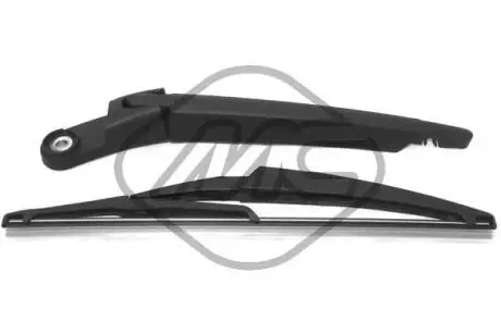Щетка стеклоочистетеля с поводком задняя CITROEN C5 I (DC), C5 II (RC) (01-08) 290мм Metalcaucho 68146