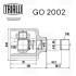 ШРУС внутрішній лівий Jumper/Fiat Ducato/Boxer (06-) 2.2/2.3 (1375 кг) (нар:41 / вн:29) Trialli GO 2002 (фото 2)