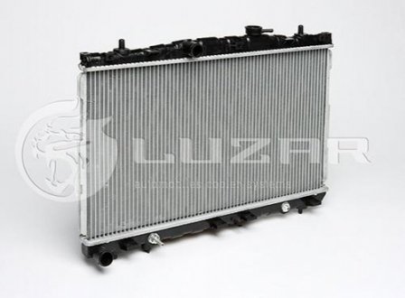 Радиатор охлаждения Elantra 1.6/1.8/2.0 (00-) АКПП (660*375*16) (25310-2D010) LUZAR LRc HUEl00210 (фото 1)