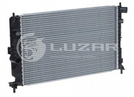 Радіатор охолодження Vectra B 1.6 i / 1.8 i / 2.0 i / 2.0 TD / 2.2 i / 2.2 TD(95-) МКПП LUZAR LRc 2180 (фото 1)
