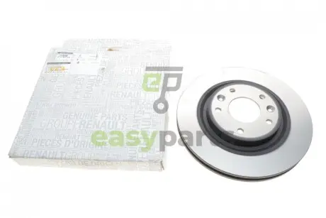 Диск гальмівний (передній) Nissan Qashqai II/X-trail 13-/Leaf 14-/Renault Kadjar 13- RENAULT / DACIA 402066624R