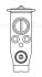 Клапан расш. кондиционера (ТРВ) для а/м Skoda Octavia (A7) (13-) (тип Valeo) LUZAR LTRV 1852 (фото 3)