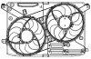 Електровентилятор охолодження з кожухом (2 вент.) для а / м Ford Mondeo V (15-) LUZAR LFK 1045 (фото 2)