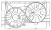 Електровентилятор охолодження з кожухом (2 вент.) Toyota RAV 4 (13-) 2.0i LUZAR LFK 1920 (фото 3)