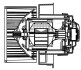 Електровентилятор обігрівача для а / м Renault Arkana (19-)/Duster II (21-) LUZAR LFh 0980 (фото 3)