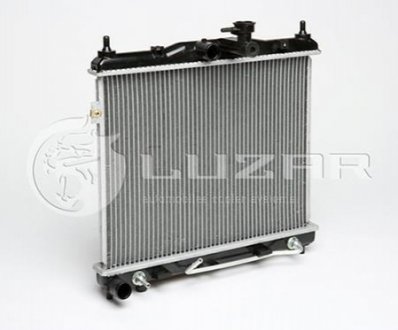 Радіатор охолодження Getz 1.1/1.3/1.4/1.6 (02-) АКПП (алюм) LUZAR LRc HUGz02235 (фото 1)