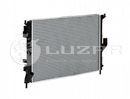 Радіатор охолодження Logan МКПП (08-) 1,4 / 1,6 с конд (алюм) LUZAR LRc ReLo08139 (фото 1)