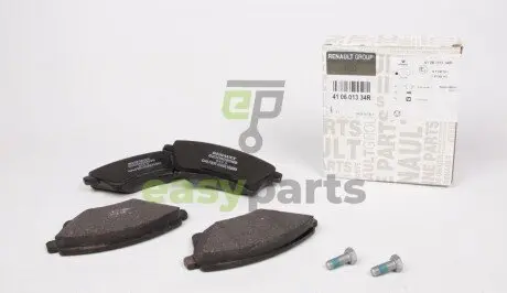 Колодки тормозные дисковые перед Renault Kangoo II 2008- Renault RENAULT / DACIA 410601334R
