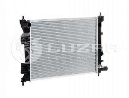 Радиатор охлаждения Solaris/Rio 1.4/1.6 (10-) МКПП (алюм) LUZAR LRc 08L4 (фото 1)