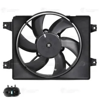 Електровентилятор кондиціонера Accent 1.3/1.5/1.6 (99-) LUZAR LFAC 0850 (фото 1)