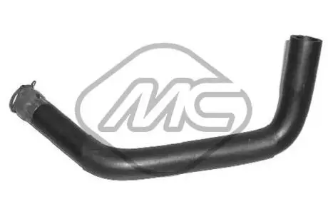 Патрубок радиатора Peugeot 206 1.1/ 1.4/1.6 (98-07) Metalcaucho 08673