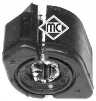 Втулка стабілізатора задн Peugeot 406 (-04) D=22mm Metalcaucho 04055 (фото 1)