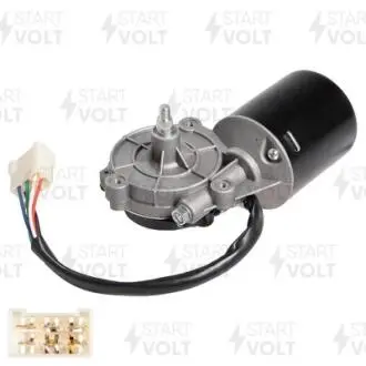Моторедуктор стеклоочистителя 2108 /2113 (вал 12 мм) перед СтартВОЛЬТ VWF 0108 (фото 1)
