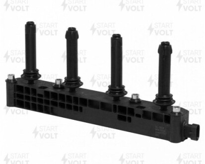 Катушка зажигания (модуль) Лачетти 1,8 (LDA) (рампа) СтартВОЛЬТ SC 0518